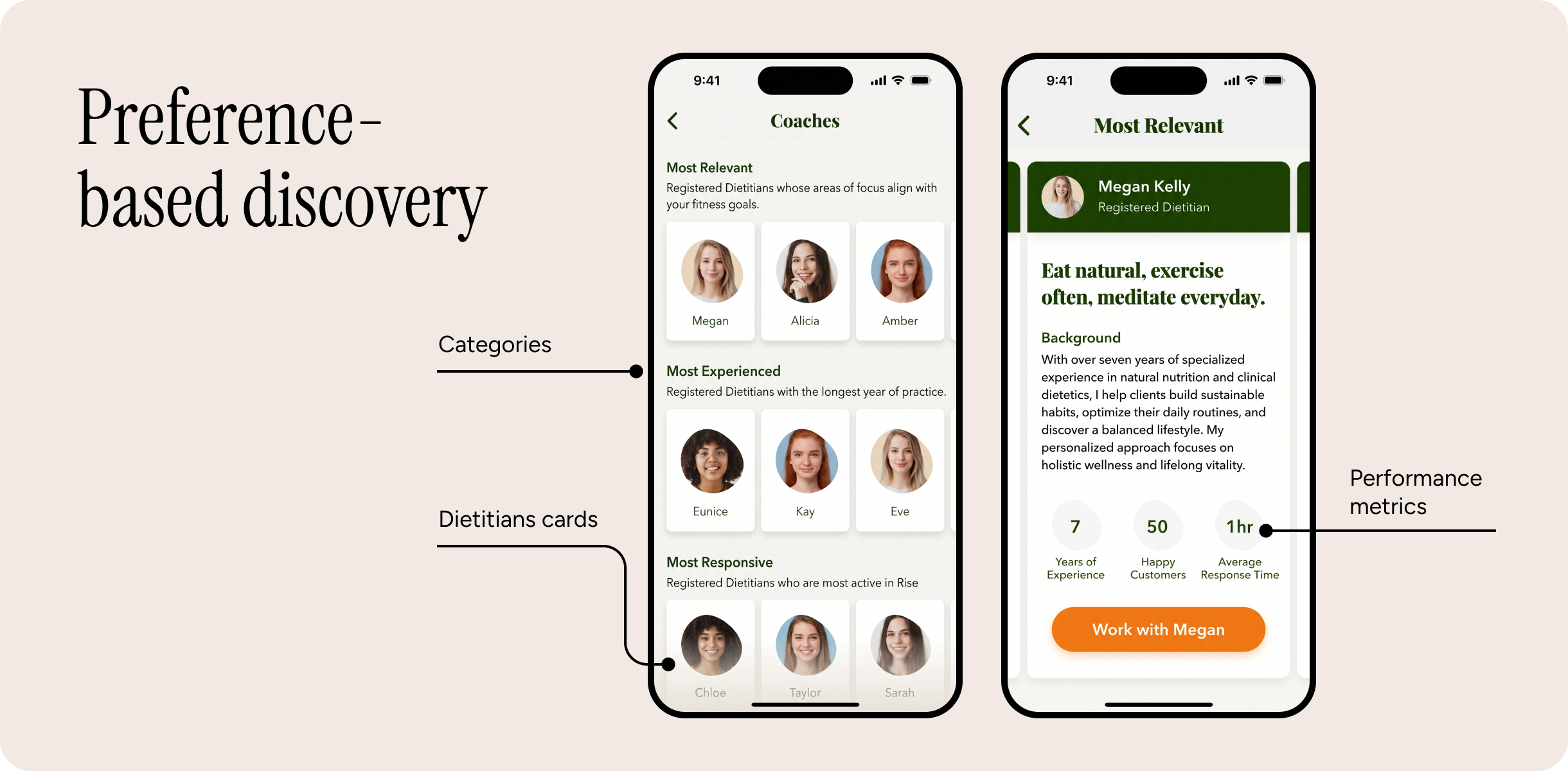 Preference-based discovery